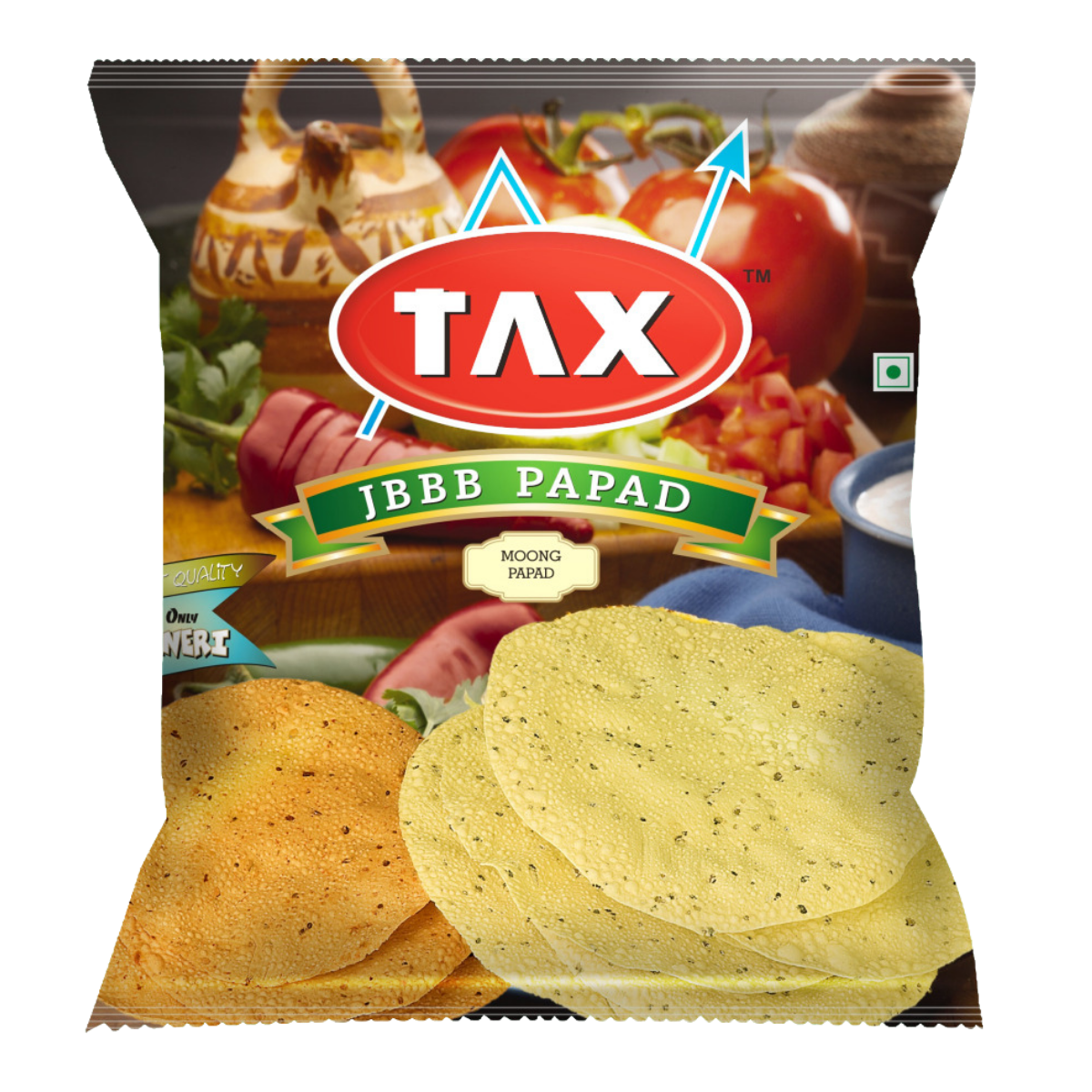 Tax Moong Sada Papad