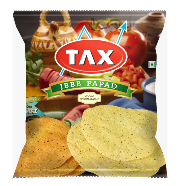 Tax Moong Garlic Papad